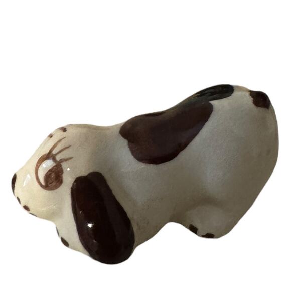 Vintage Rio Hondo California Pottery Dog Figurine – Hand Painted Ceramic Puppy - Picture 2 of 5